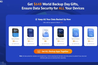 [World Backup Day Giveaway] Get AOMEI Gifts to Secure the Data on All Your Devices