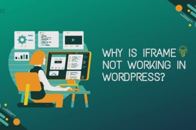 Why is Iframe not working in WordPress?