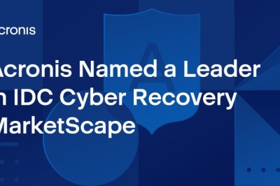 Acronis Named a Leader in the IDC MarketScape: Worldwide Cyber-Recovery 2023 Vendor Assessment