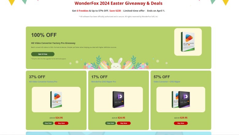 WonderFox 2024 Easter Giveaway &amp; Deals