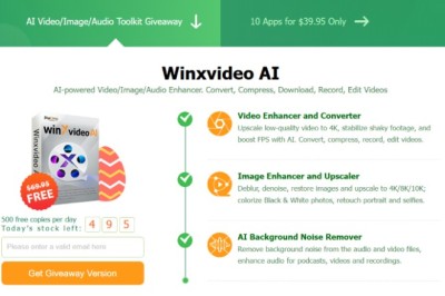 Winxvideo AI 2025 Easter Giveaway Campaign
