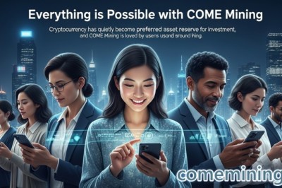 A new trend in smartphone cloud mining: COME Mining is open to everyone, with potential earnings of up to $7,999 per day.