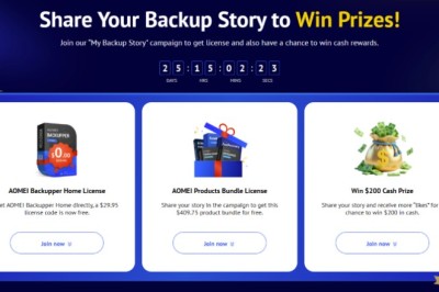 AOMEI Backupper NEW Interface Promotion