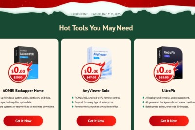 Promote AOMEI’s Biggest Christmas Carnival Giveaway + Cash Prize!