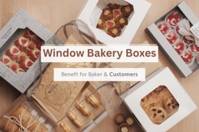 Window Bakery Boxes: Benefits for Bakers and Customers