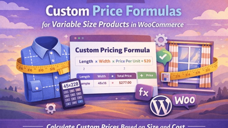 Guide to Setting Custom Price Formulas for Variable Size Products in WooCommerce