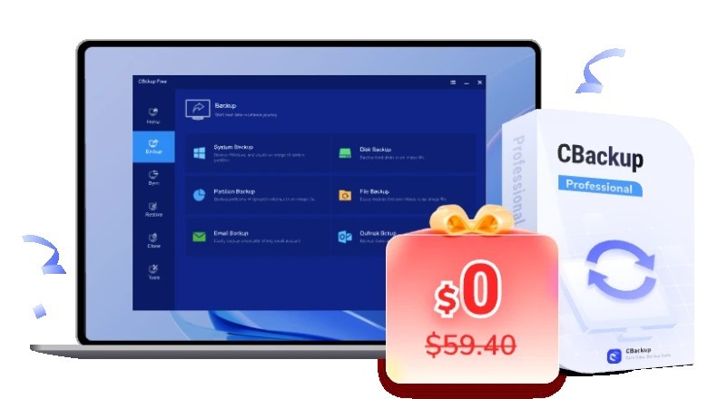 CBackup Pro Giveaway Campaign