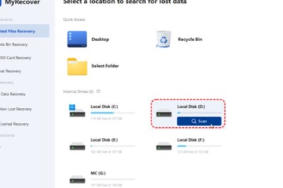 Recovery Data Software for PC - MyRecover