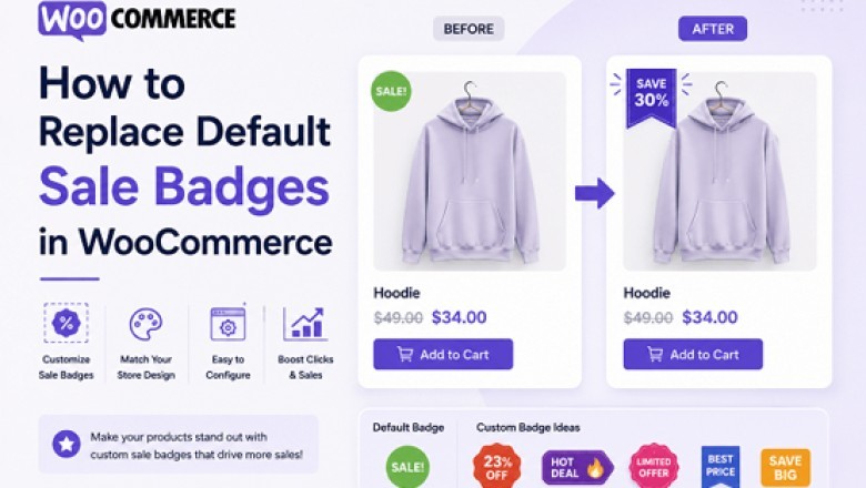 How to Replace Default Sale Badges in WooCommerce