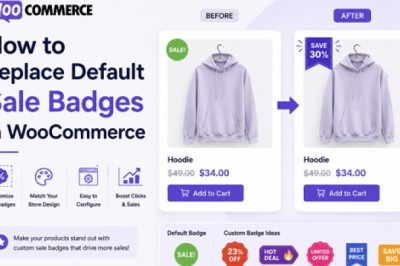 How to Replace Default Sale Badges in WooCommerce