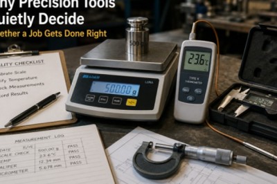 Why Precision Tools Quietly De!cide Whether a Job Gets Done Right!